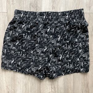 Silky Patterned Shorts